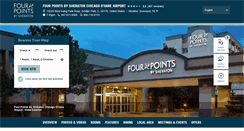Desktop Screenshot of fourpointschicagoohareairport.com